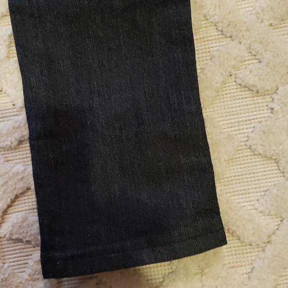 Black Blue Jean's with Rhinestone size 7 - Picture 7 of 9